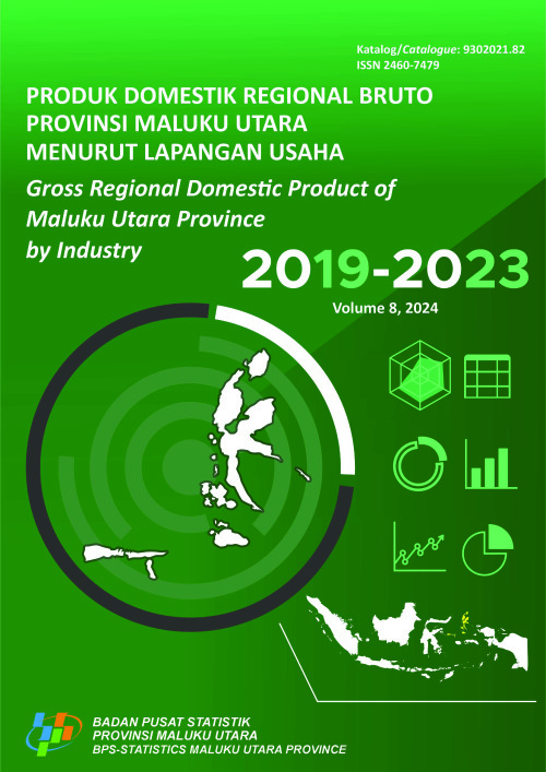 Produk Domestik Regional Bruto Provinsi Maluku Utara Menurut Lapangan Usaha 2019-2023