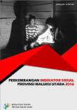 Perkembangan Indikator Sosial Provinsi Maluku Utara 2016