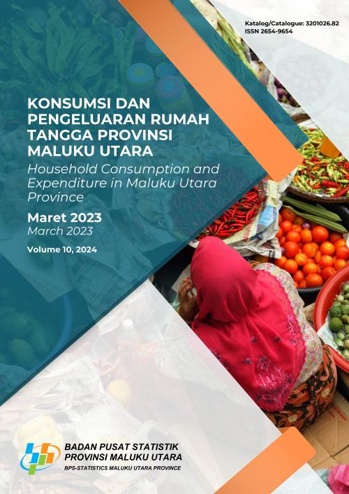 Maluku Utara province household consumption and expenditure March 2023